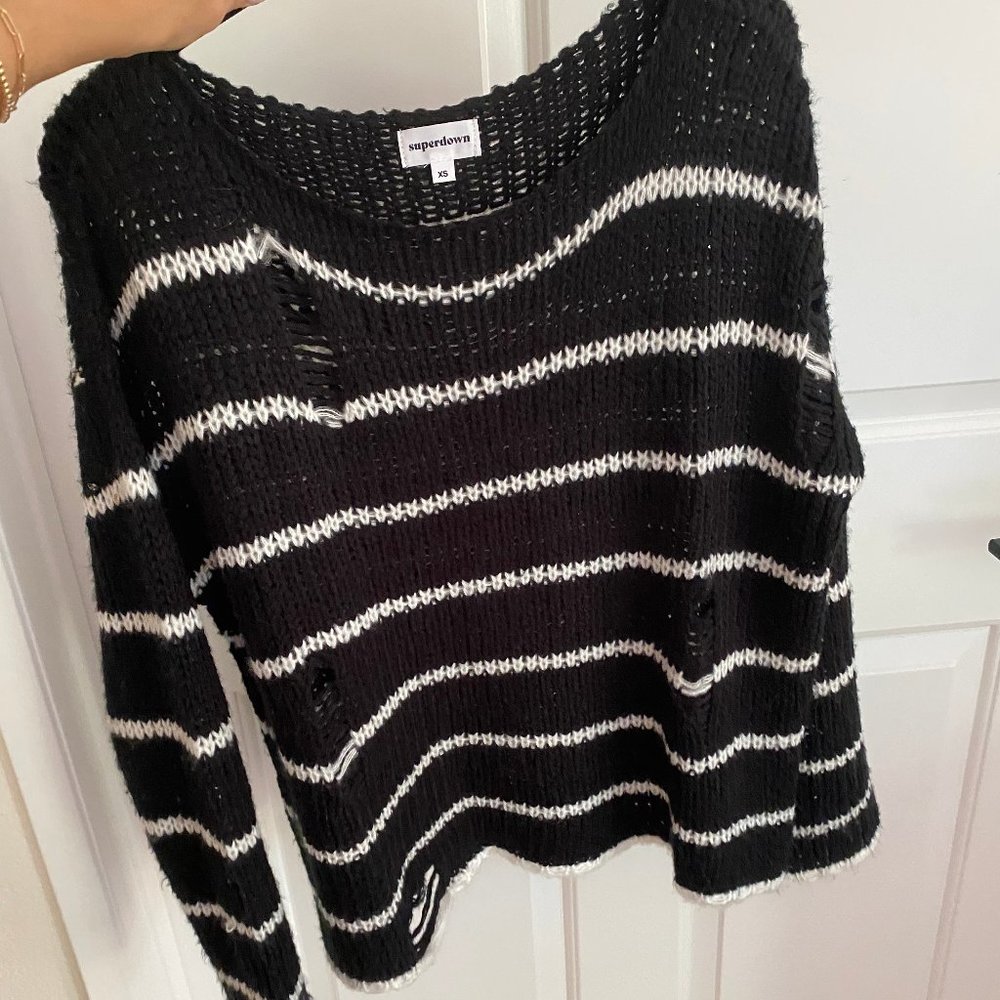 striped sweater